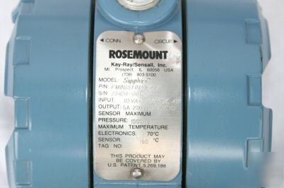 Rosemont kay ray sensall level switch pn FMOGST012F20S
