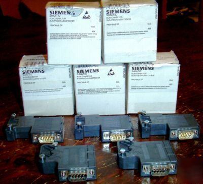 Siemens simatic bus connectors (lot of 5)