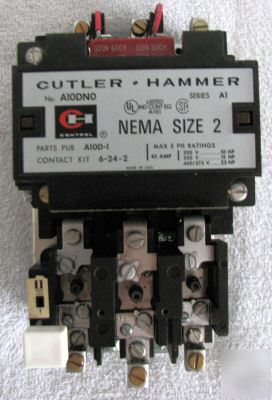 Cutler-hammer A10 dnoa series A1 ac magnetic starter 