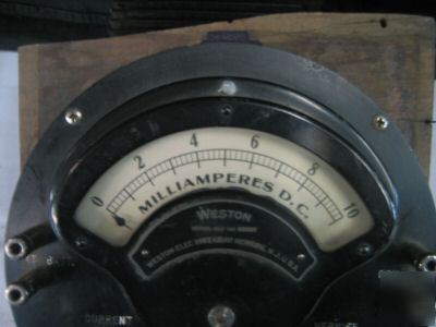 Western electric instrument corp milliampers vintage