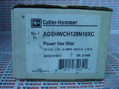 Cutler hammer - power line filter AGSHWCH120N10XC 