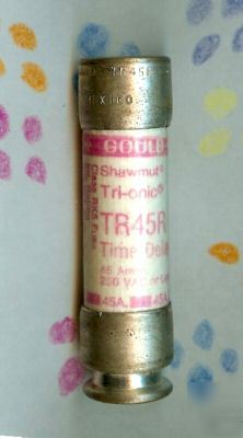 Gould shawmut TR40R fuse RK5 40 amp tr-40-r 250 volt