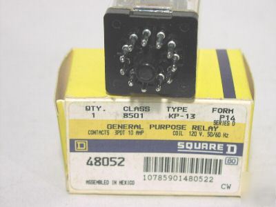 New square d 8501-KP13P14V20 relay 8501KP13P14V20 