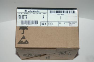 New allen bradley 1794 IT8 sera brand 3WEEKS old