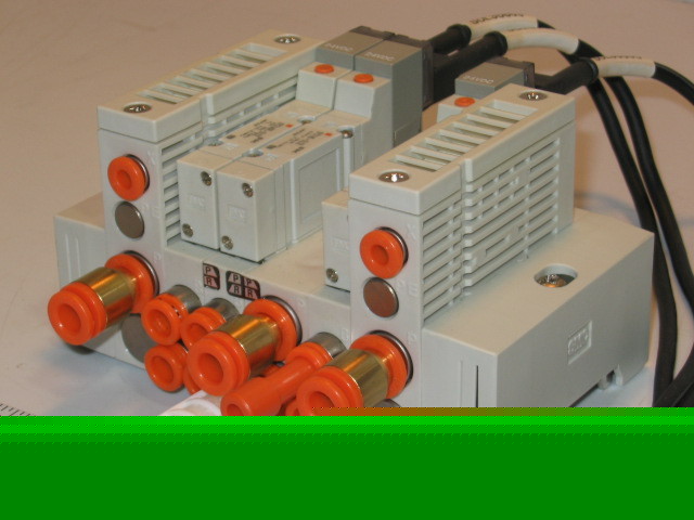 Smc solenoid valve bank 2 SY3140R-5LOZ 1 SY3140-5LOZ