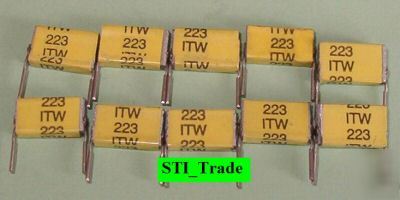 .022UF 63V 5% capacitors itw polyester foil