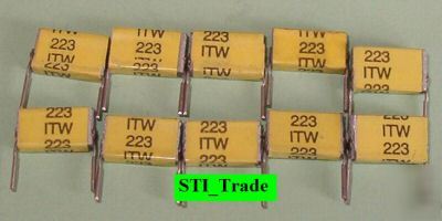 .022UF 63V 5% capacitors itw polyester foil