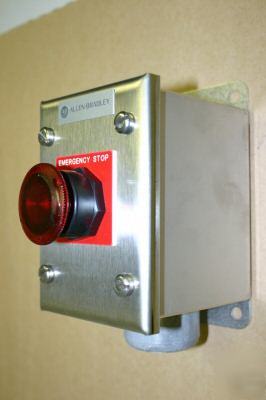 Allen-bradley illuminated e-stop button NEMA4/4X/13 