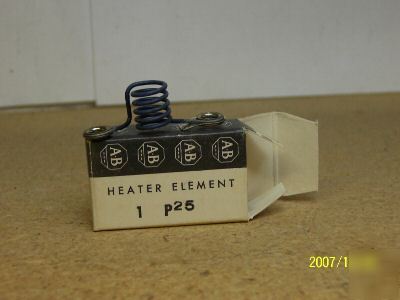 New box allen bradley p-25 heater P25 a-115