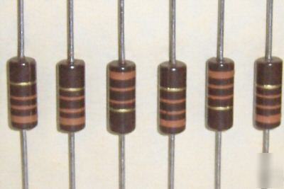 New lot of 5,000 trw 110 ohm 2 watt wirewound resistors- 