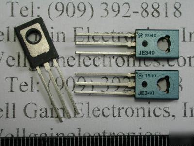 New motorola MJE340 npn transistor to-126 veco=300V 3A 