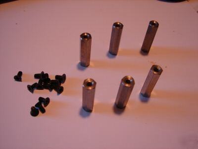 Six cnc circuit board standoffs 4 stepper motor drivers