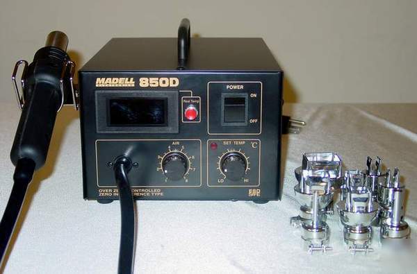 Smt/smd soldering station 850D,33 nozzles