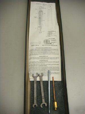 Vintage 69-100A manometer test set *vacuum gauge u-tube