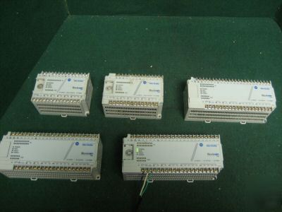 Allen bradley 1761-L32AAA series d (5 item lot)