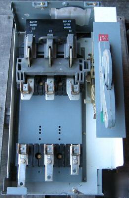 Allen bradley 200A fused disconnect switch mcc bucket