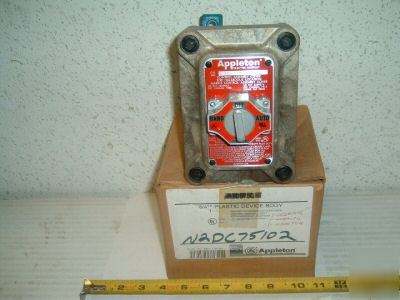 Appleton marine control assembly cover <959G1