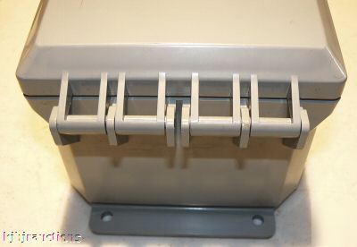 Carlon 6X6X4 nema 12/4X circuit safe enclusre box