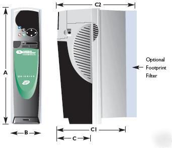 Control techniques SP1203 240VAC servo drive