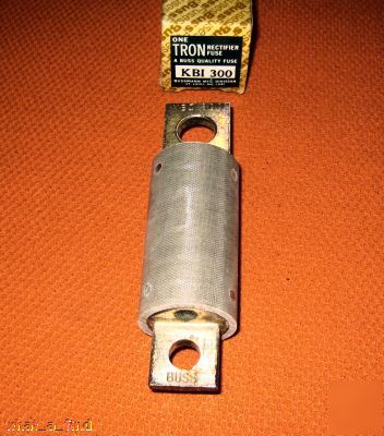 New buss kbi-300 rectifier fuse KBI300 nos