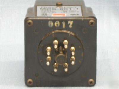 Warner electric clutch/brake control mcs-801-1
