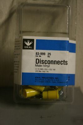 Ideal terminal male disconnect vinyl, #12 to #10 awg