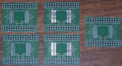 Lot of 10 - 56 pin tsop pc boards