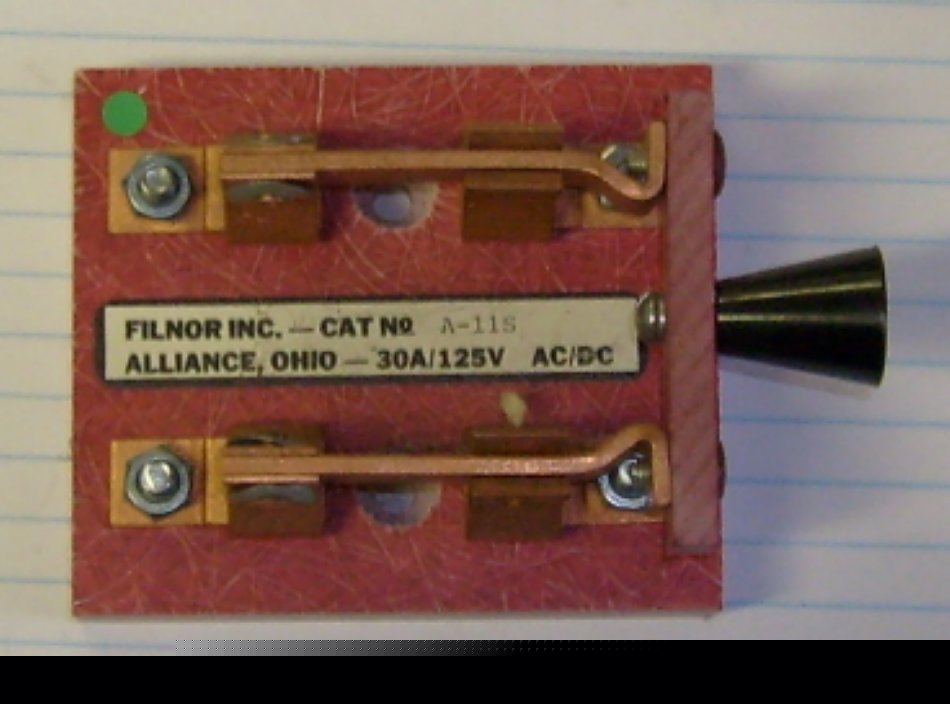 New filnor inc. knife switch a-11S 30A 115V ac/dc 
