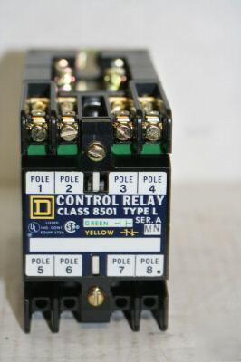 New square d 8501 control relay type L0-40 