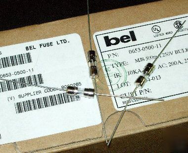 5000 pcs bel fuse mjs 500MA 250V surge withstand 