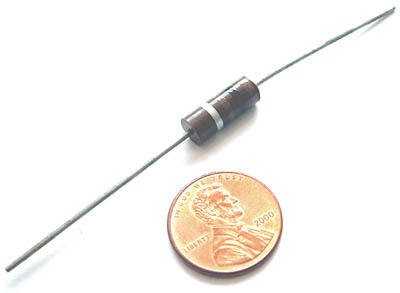 Allen bradley carbon comp resistors 1W 100 ohm (10)