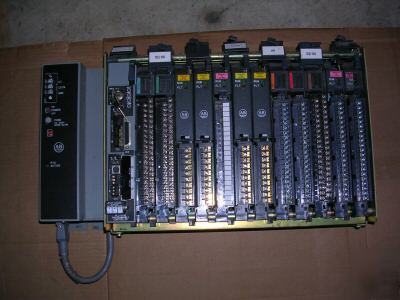 Allen bradley plc 5/40 complete. ps, processor, rack