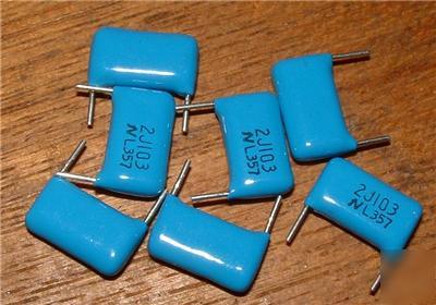 10NF 630V dc metallized film capacitor x 200 10MM