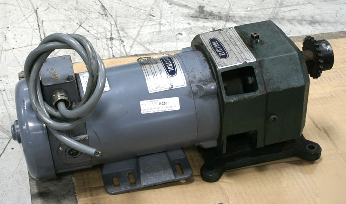 Electrol M3460 1/2HP motor 1725 rpm 5X transmission