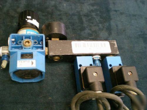 Festo combo pressure regulator and switch