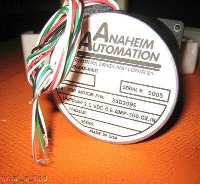 New anaheim automation step motor 34D209S stepper 