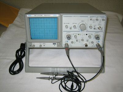 Precison dual trace 20MHZ/40MHZ oscilloscope - MOS620