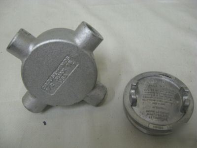 Crouse hinds explosion proof conduit outlet GUAX16