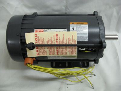 Dayton 3-phase motor ac 1HP, 4VX94