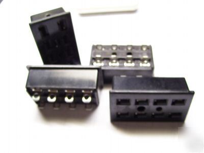 (2) 8 pin hi current power connector (jones type) 