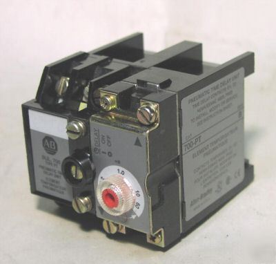 Allen bradley 700-pt timing relay attachment nnb