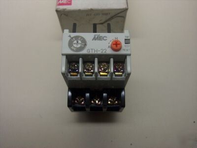 New lg mec thermal overload relay 1.6 - 2.5 a gth-22