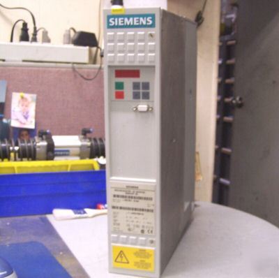 Siemens dc inverter vfd drive simovert 6SE7021-OTA51 