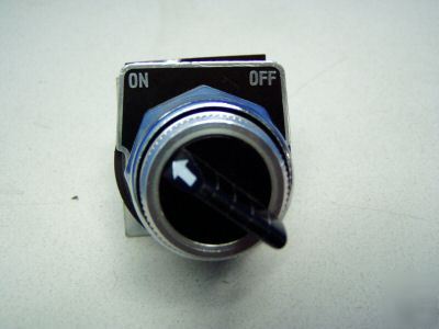 Square d on/off toggle switch m/n: ka-1 - used