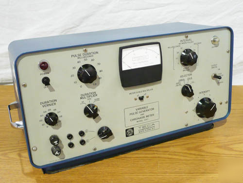 Teca ch-3 variable pulse generator & chronaxie meter