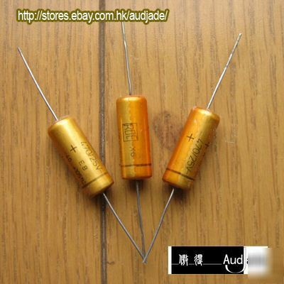 18PCS 470UF 25V vishay roderstein eb axial capacitors