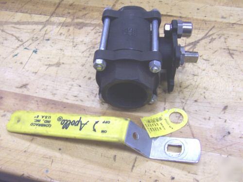 Neles-jamesbury & apollo flow control valves 3 pcs.