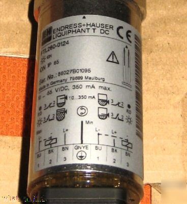 New endress hauser liquiphant level limit switch FTL260