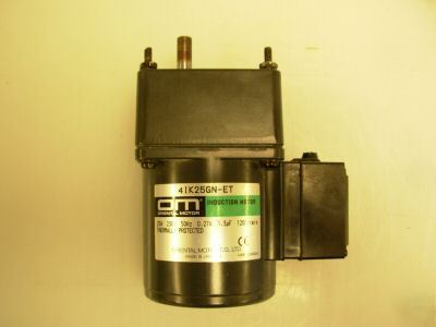Oriental motor induction motor w/ gear head 4IK25GN-et