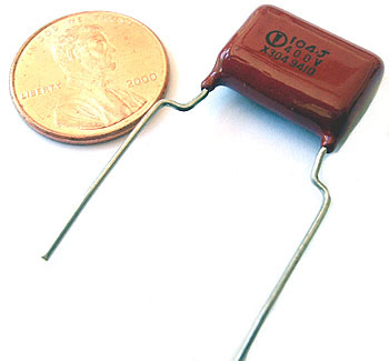 Radial film capacitors ~ .1UF .1 uf 400V 5% (25)